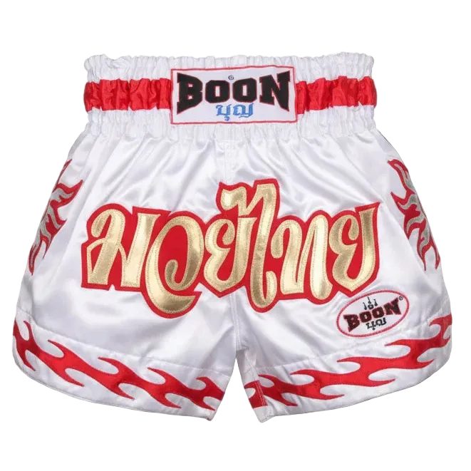 BOON Sport White Sun Muay Thai Shorts