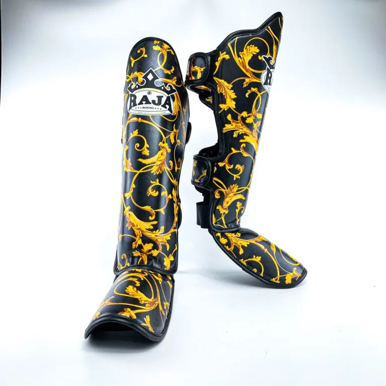Raja Boxing Baroque Lightweight Shin Guards