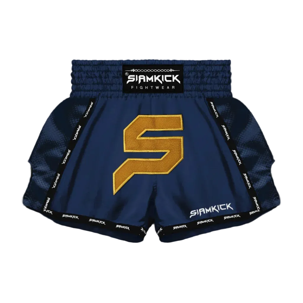 Siamkick Commander Navy Kids Muay Thai Shorts