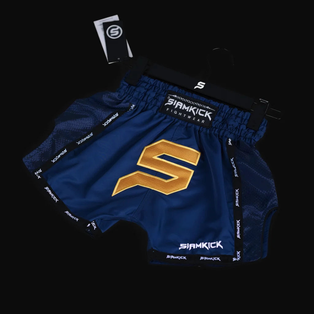 Siamkick Commander Navy Kids Muay Thai Shorts